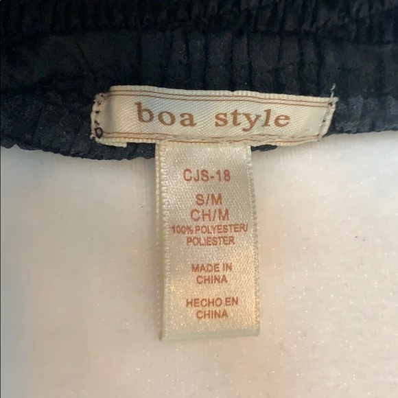 Black and Gold Short maxi dress - Picture 5 of 5